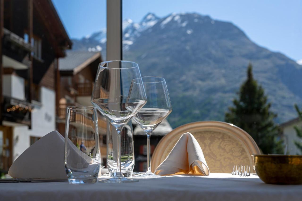 Wellnesshotel Schweizerhof Saas Fee Exterior foto